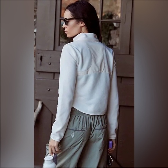 FP Movement by Free People Cream Long Sleeve Fleece - Picture 4 of 6